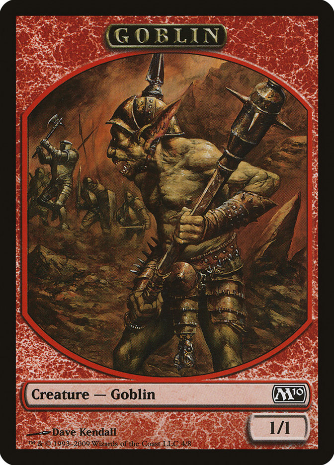 Goblin Token [Magic 2010 Tokens] | Gauntlet Hobbies - Angola