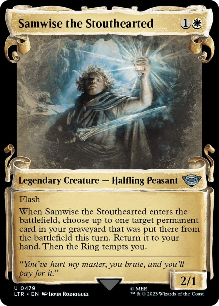 Samwise the Stouthearted [The Lord of the Rings: Tales of Middle-Earth Showcase Scrolls] | Gauntlet Hobbies - Angola