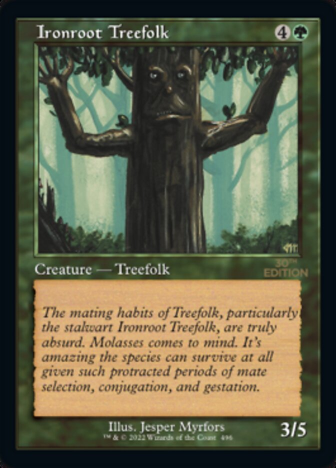 Ironroot Treefolk (Retro) [30th Anniversary Edition] | Gauntlet Hobbies - Angola
