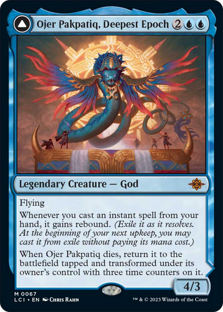 Ojer Pakpatiq, Deepest Epoch // Temple of Cyclical Time [The Lost Caverns of Ixalan] | Gauntlet Hobbies - Angola