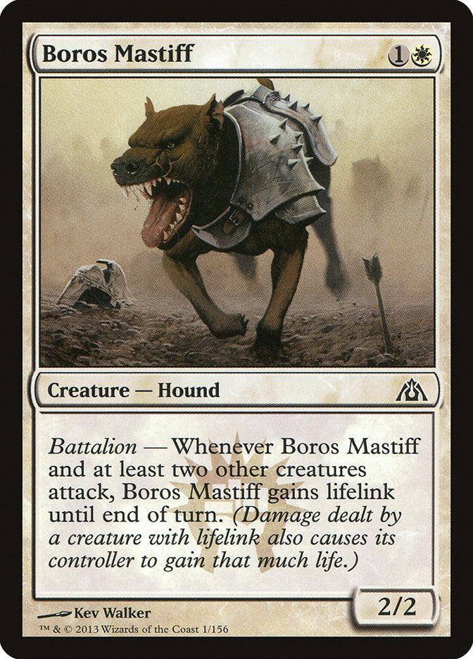 Boros Mastiff [Dragon's Maze] | Gauntlet Hobbies - Angola