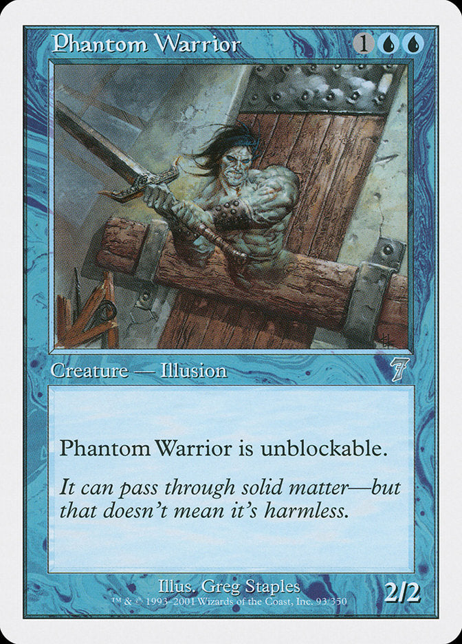 Phantom Warrior [Seventh Edition] | Gauntlet Hobbies - Angola