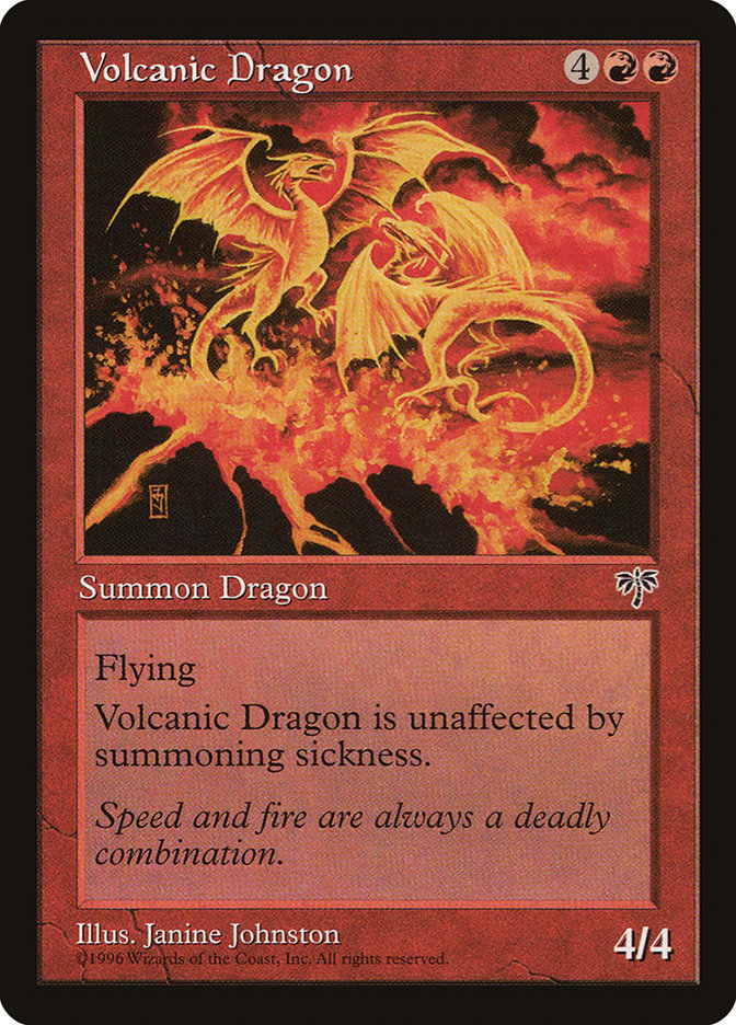 Volcanic Dragon [Mirage] | Gauntlet Hobbies - Angola
