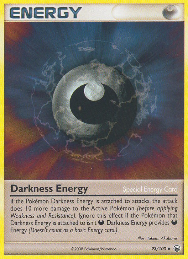 Darkness Energy (93/100) [Diamond & Pearl: Majestic Dawn] | Gauntlet Hobbies - Angola