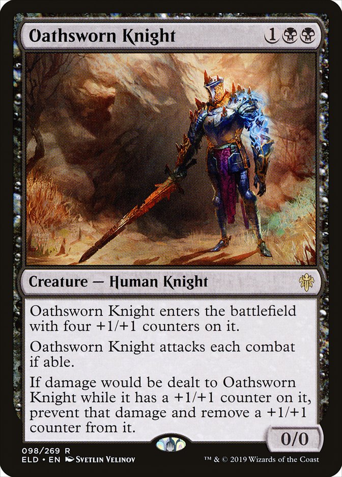 Oathsworn Knight [Throne of Eldraine] | Gauntlet Hobbies - Angola