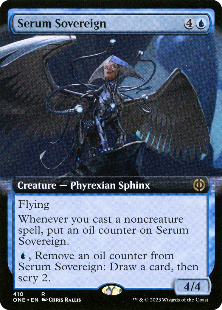 Serum Sovereign (Extended Art) [Phyrexia: All Will Be One] | Gauntlet Hobbies - Angola