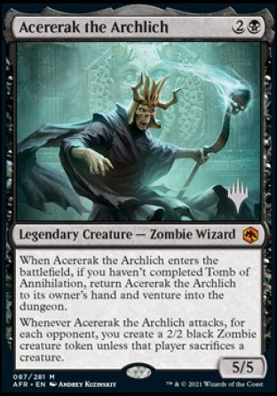 Acererak the Archlich (Promo Pack) [Dungeons & Dragons: Adventures in the Forgotten Realms Promos] | Gauntlet Hobbies - Angola