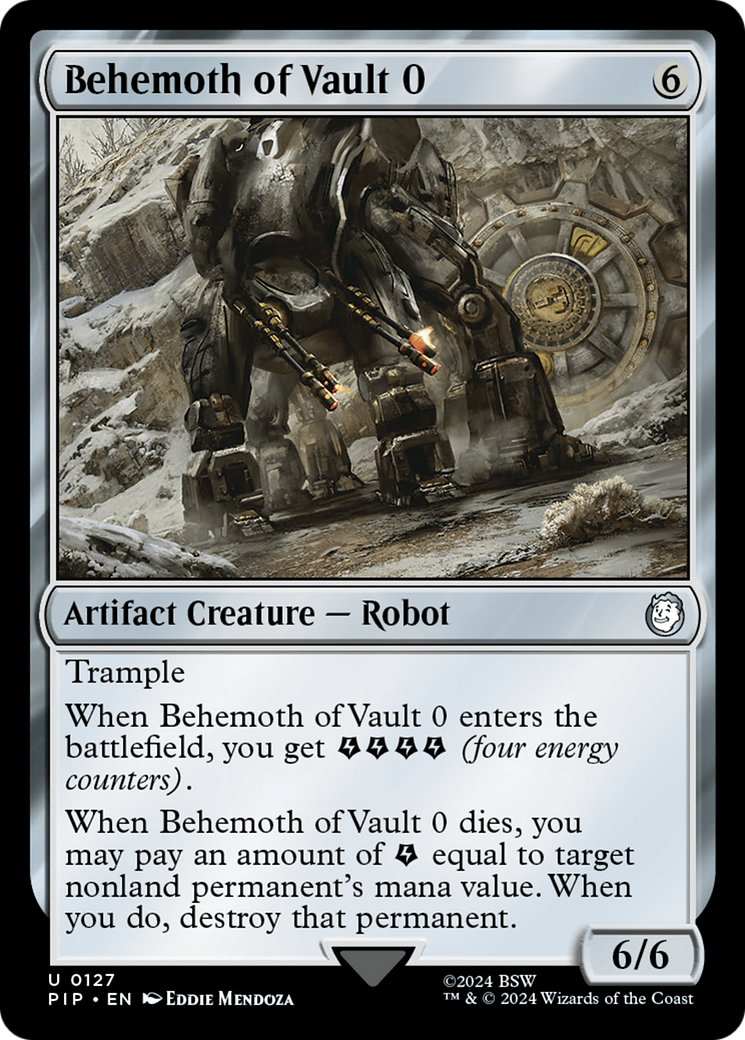 Behemoth of Vault 0 [Fallout] | Gauntlet Hobbies - Angola