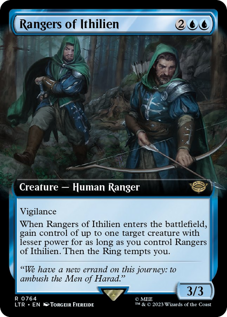 Rangers of Ithilien (Extended Art) (Surge Foil) [The Lord of the Rings: Tales of Middle-Earth] | Gauntlet Hobbies - Angola