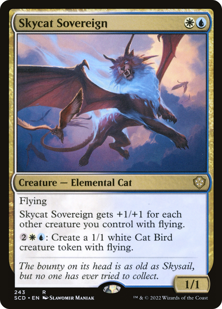 Skycat Sovereign [Starter Commander Decks] | Gauntlet Hobbies - Angola