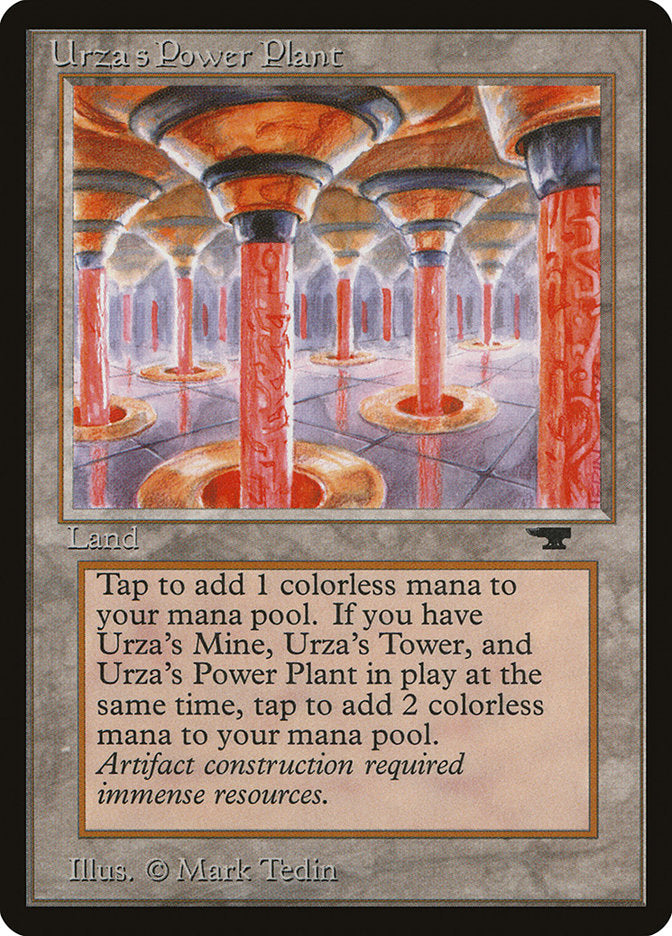 Urza's Power Plant (Red Columns) [Antiquities] | Gauntlet Hobbies - Angola