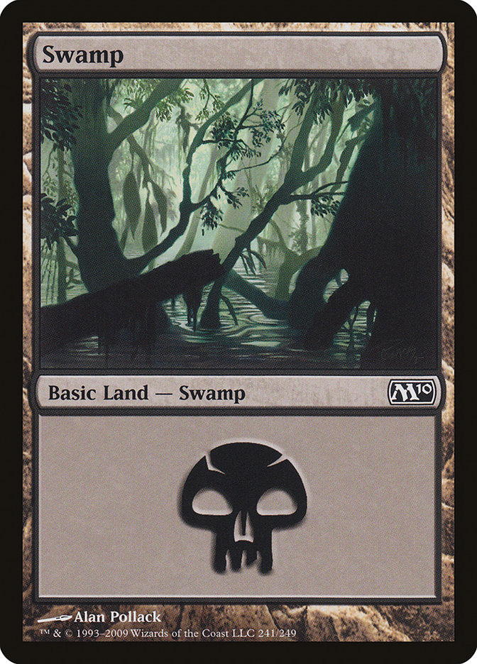 Swamp (241) [Magic 2010] | Gauntlet Hobbies - Angola