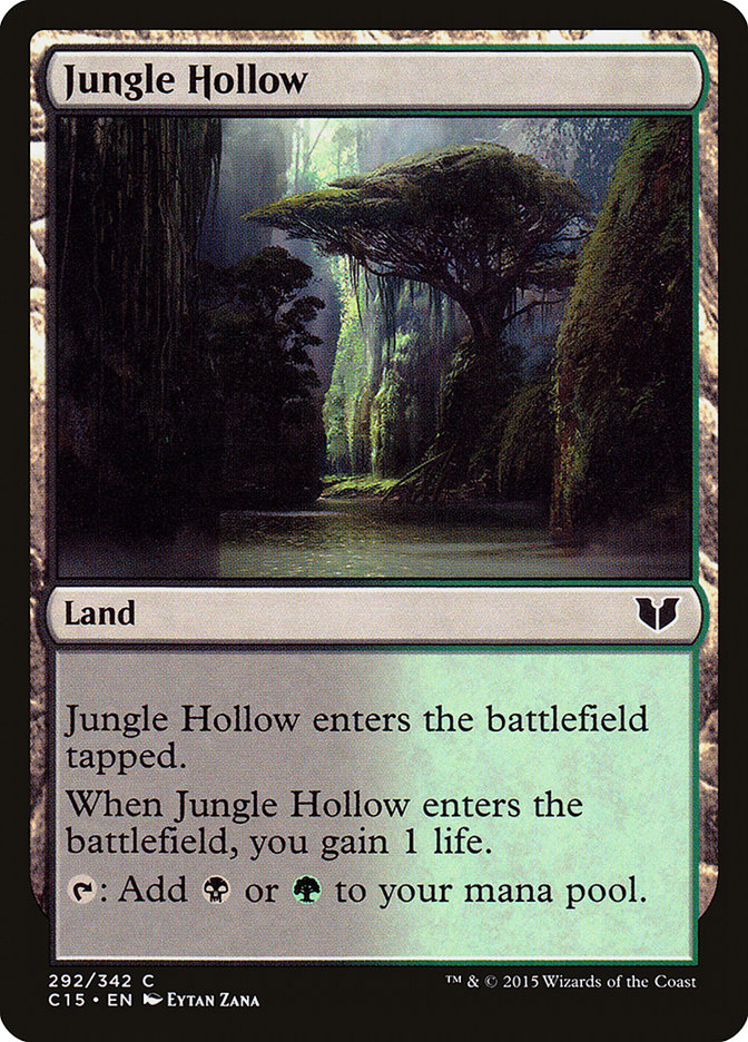 Jungle Hollow [Commander 2015] | Gauntlet Hobbies - Angola
