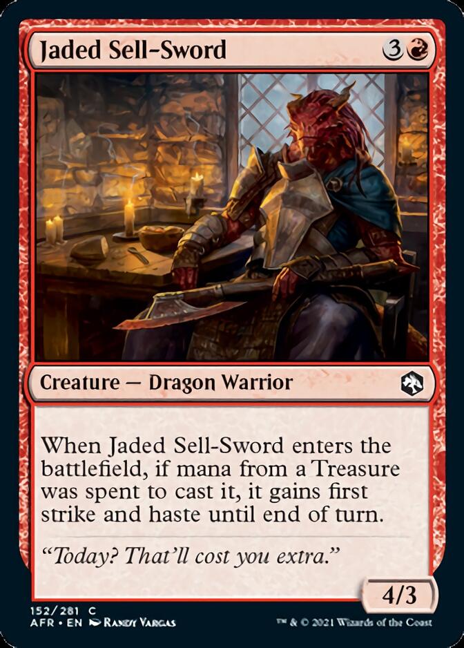 Jaded Sell-Sword [Dungeons & Dragons: Adventures in the Forgotten Realms] | Gauntlet Hobbies - Angola