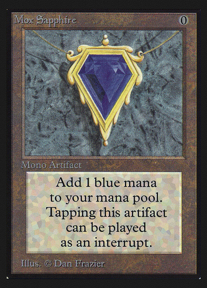 Mox Sapphire [International Collectors’ Edition]