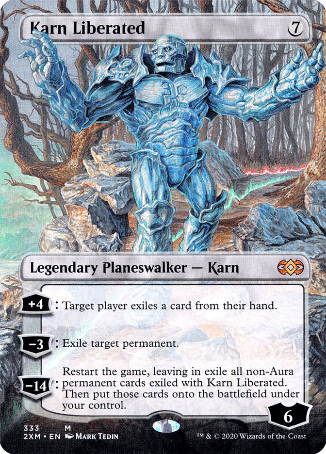 Karn Liberated (Toppers) [Double Masters Extended Art] | Gauntlet Hobbies - Angola