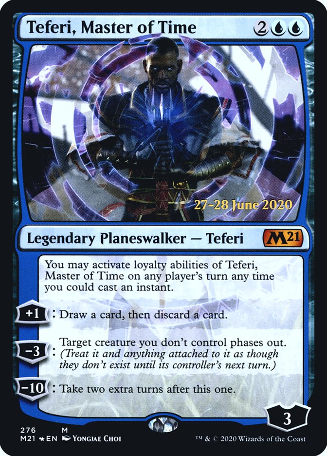 Teferi, Master of Time (276) [Core Set 2021 Prerelease Promos] | Gauntlet Hobbies - Angola