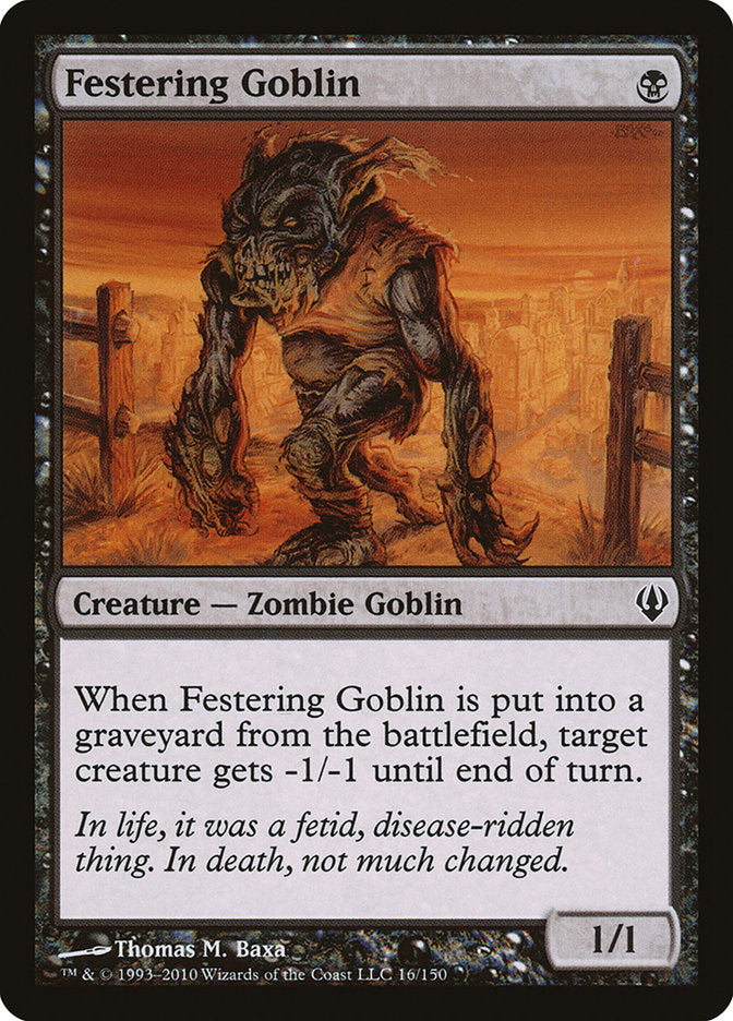 Festering Goblin [Archenemy] | Gauntlet Hobbies - Angola