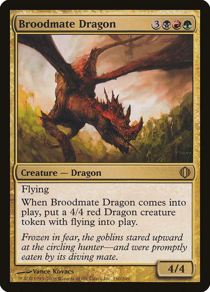 Broodmate Dragon [Shards of Alara] | Gauntlet Hobbies - Angola