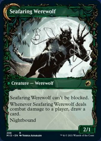 Suspicious Stowaway // Seafaring Werewolf (Showcase Equinox) [Innistrad: Midnight Hunt]