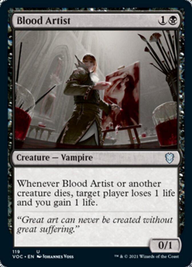 Blood Artist [Innistrad: Crimson Vow Commander] | Gauntlet Hobbies - Angola