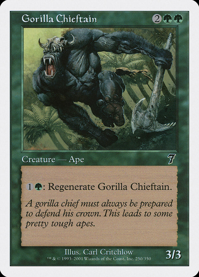 Gorilla Chieftain [Seventh Edition] | Gauntlet Hobbies - Angola