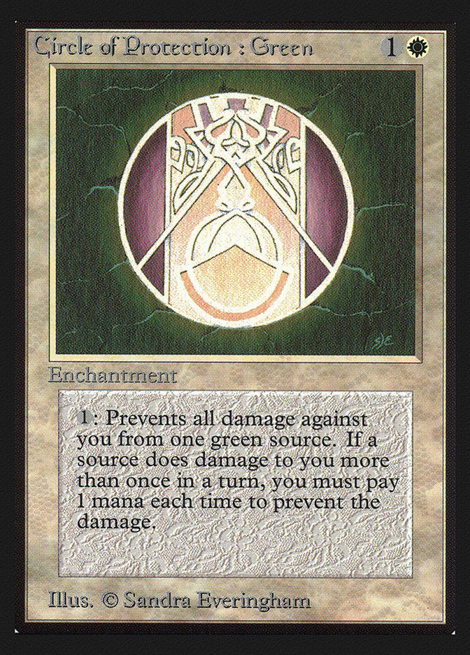 Circle of Protection: Green [Collectors’ Edition]