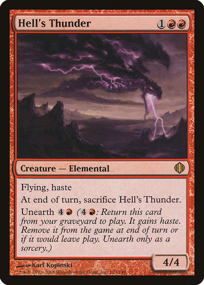 Hell's Thunder [Shards of Alara] | Gauntlet Hobbies - Angola