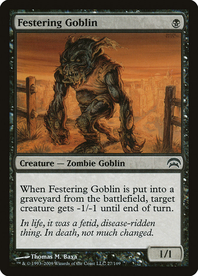 Festering Goblin [Planechase] | Gauntlet Hobbies - Angola