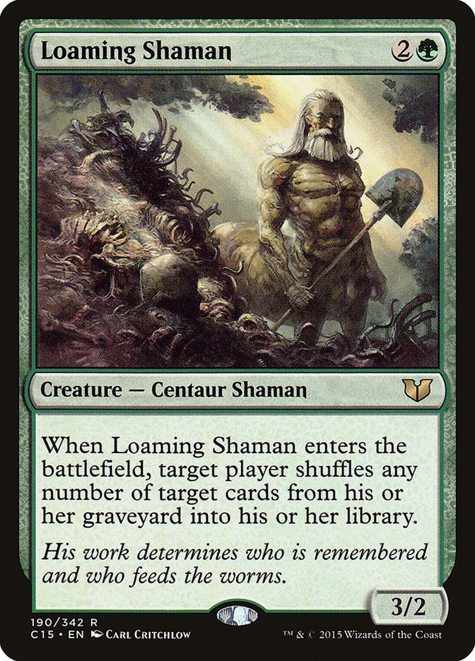 Loaming Shaman [Commander 2015] | Gauntlet Hobbies - Angola