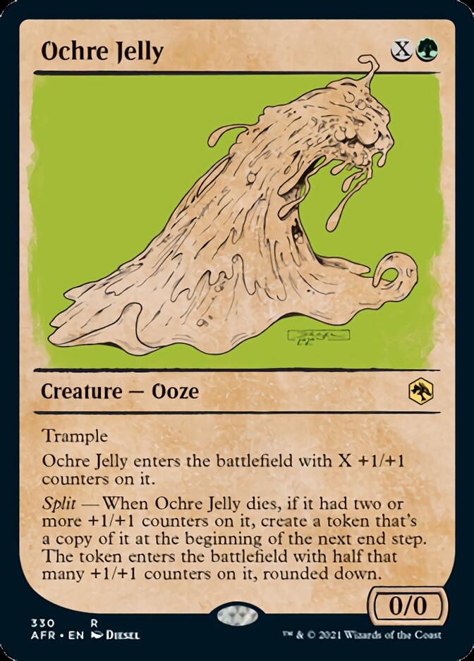 Ochre Jelly (Showcase) [Dungeons & Dragons: Adventures in the Forgotten Realms] | Gauntlet Hobbies - Angola