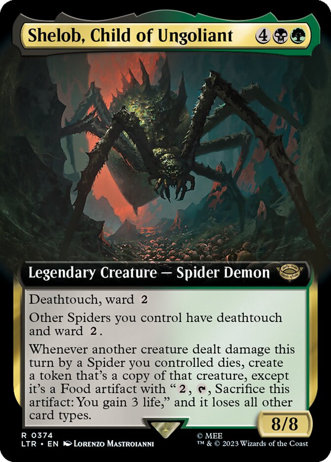 Shelob, Child of Ungoliant (Extended Art) [The Lord of the Rings: Tales of Middle-Earth] | Gauntlet Hobbies - Angola