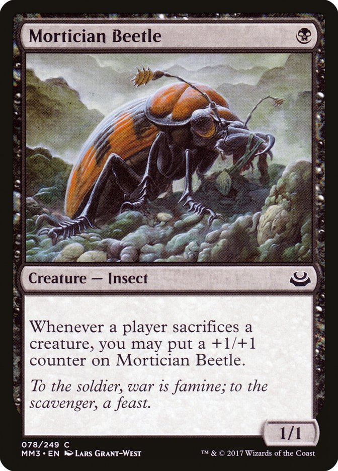 Mortician Beetle [Modern Masters 2017] | Gauntlet Hobbies - Angola