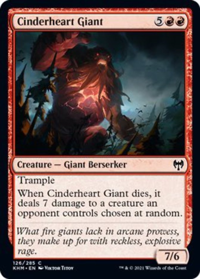 Cinderheart Giant [Kaldheim] | Gauntlet Hobbies - Angola