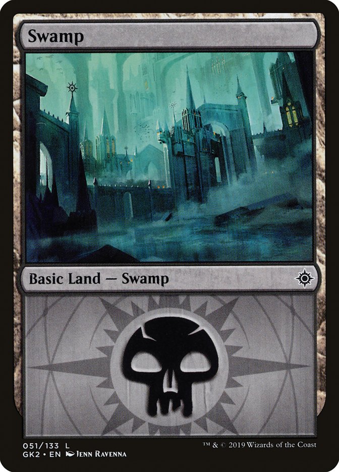 Swamp (51) [Ravnica Allegiance Guild Kit] | Gauntlet Hobbies - Angola