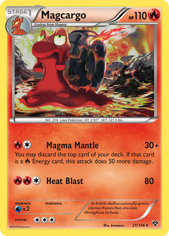 Magcargo (21/146) [XY: Base Set]