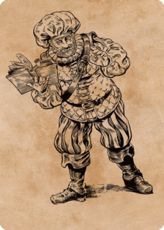 Volo, Itinerant Scholar Art Card [Commander Legends: Battle for Baldur's Gate Art Series] | Gauntlet Hobbies - Angola