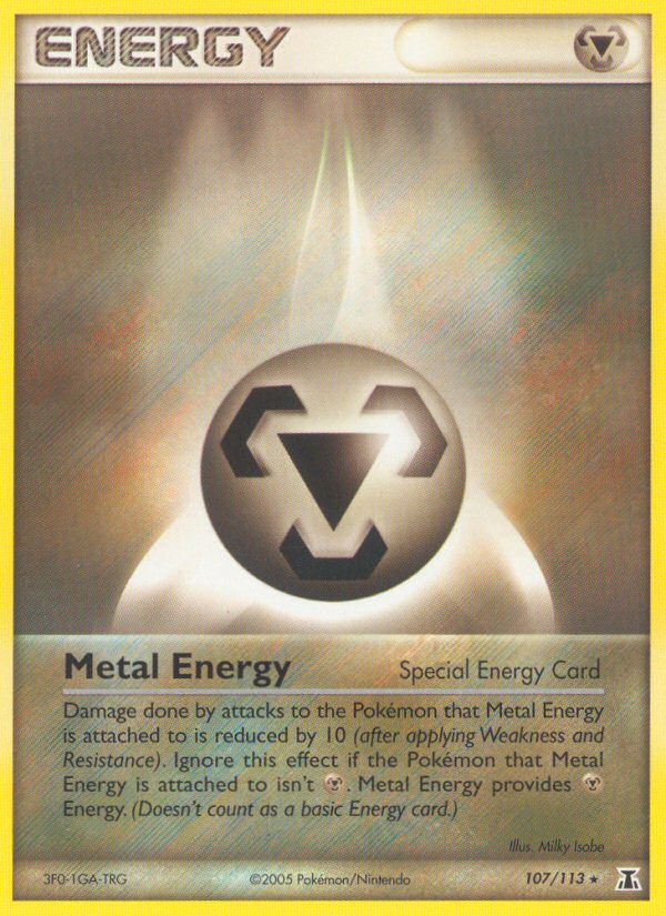 Metal Energy (107/113) [EX: Delta Species] | Gauntlet Hobbies - Angola