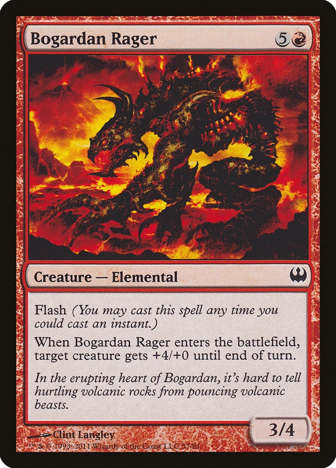 Bogardan Rager [Duel Decks: Knights vs. Dragons] | Gauntlet Hobbies - Angola