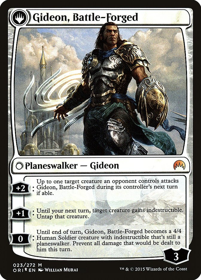 Kytheon, Hero of Akros // Gideon, Battle-Forged [Magic Origins Prerelease Promos] | Gauntlet Hobbies - Angola
