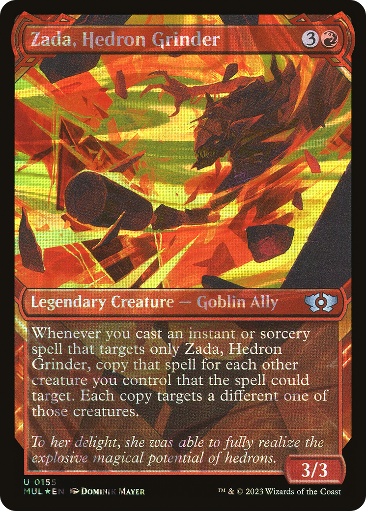Zada, Hedron Grinder (Halo Foil) [Multiverse Legends] | Gauntlet Hobbies - Angola