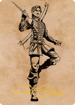 Astarion, the Decadent Art Card (Gold-Stamped Signature) [Commander Legends: Battle for Baldur's Gate Art Series] | Gauntlet Hobbies - Angola