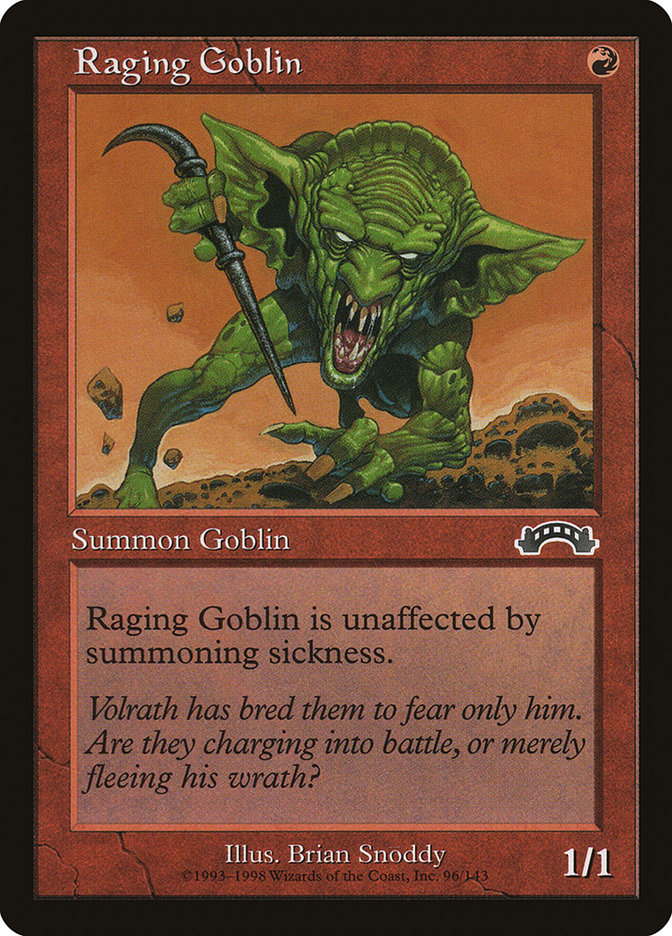 Raging Goblin [Exodus] | Gauntlet Hobbies - Angola
