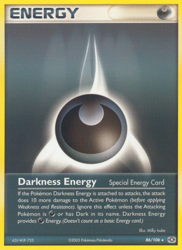 Darkness Energy (86/106) [EX: Emerald] | Gauntlet Hobbies - Angola