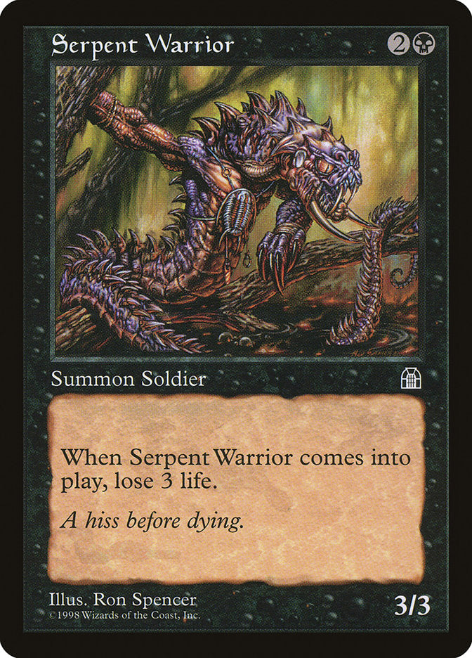 Serpent Warrior [Stronghold] | Gauntlet Hobbies - Angola