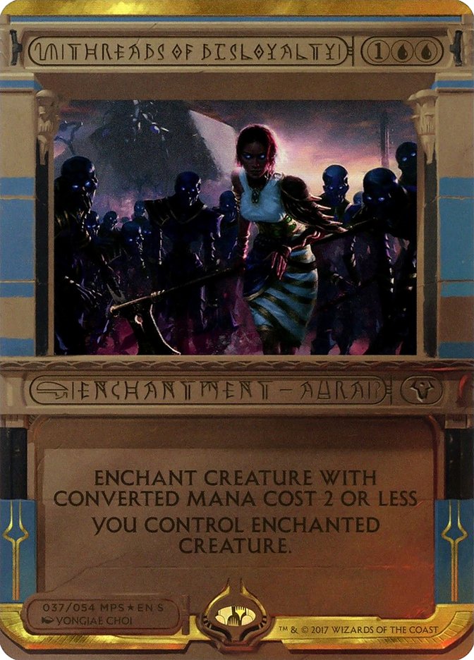Threads of Disloyalty (Invocation) [Amonkhet Invocations] | Gauntlet Hobbies - Angola