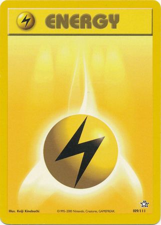 Lightning Energy (109/111) [Neo Genesis Unlimited] | Gauntlet Hobbies - Angola
