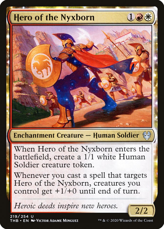 Hero of the Nyxborn [Theros Beyond Death] | Gauntlet Hobbies - Angola