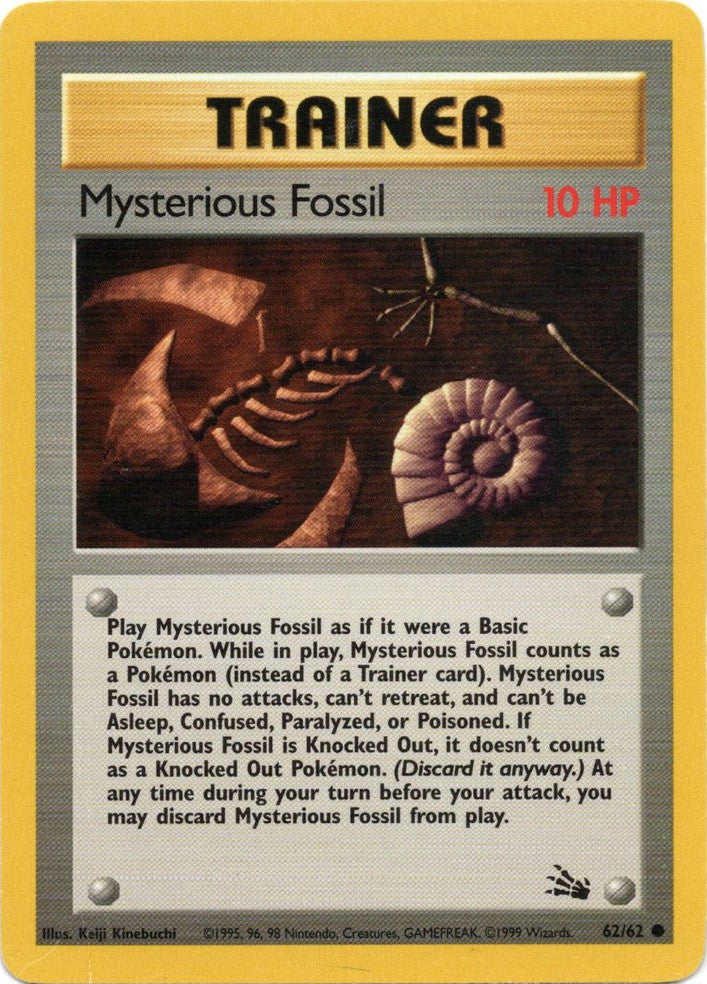 Mysterious Fossil (62/62) [Fossil Unlimited] | Gauntlet Hobbies - Angola