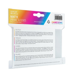 Gamegenic Prime Sleeve Pack - White 100ct